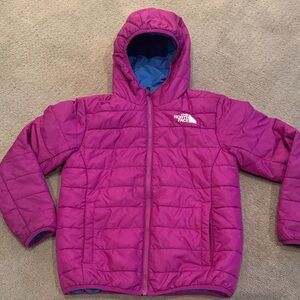 The North Face Magenta Hooded Jacket